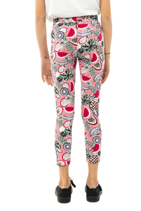 pantalons toile puma 597175 fruit 74 peony