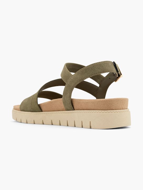 Graceland Sandalette Khaki