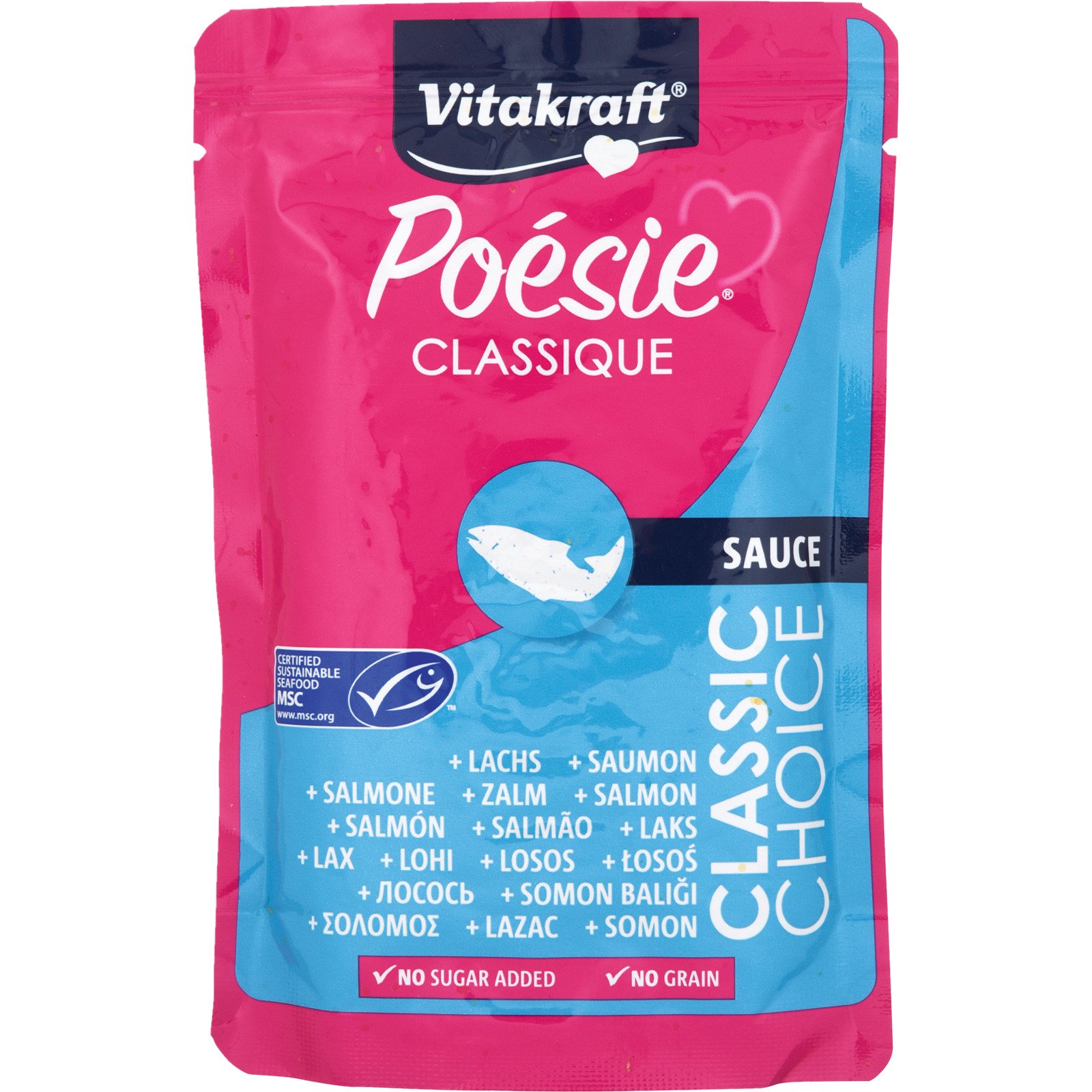 Vitakraft Poésie Classique in Sauce Mega Pack 96 x 85 g