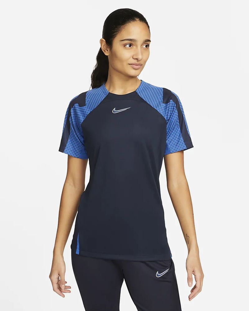 Maillot Nike Strike 22 Bleu Marine pour femme