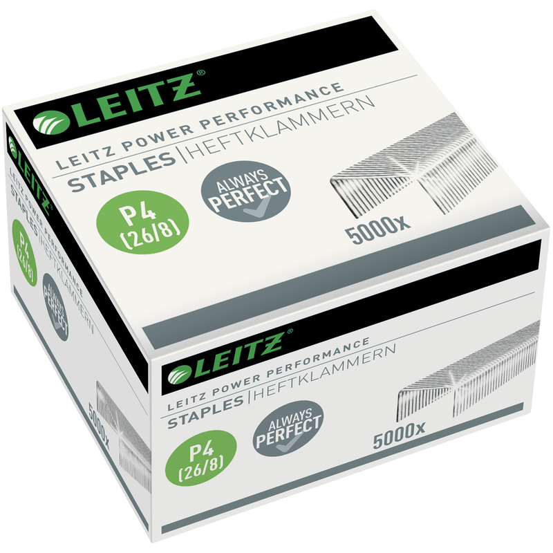 Leitz Heftklammern P4 26/8, 5000 Stück