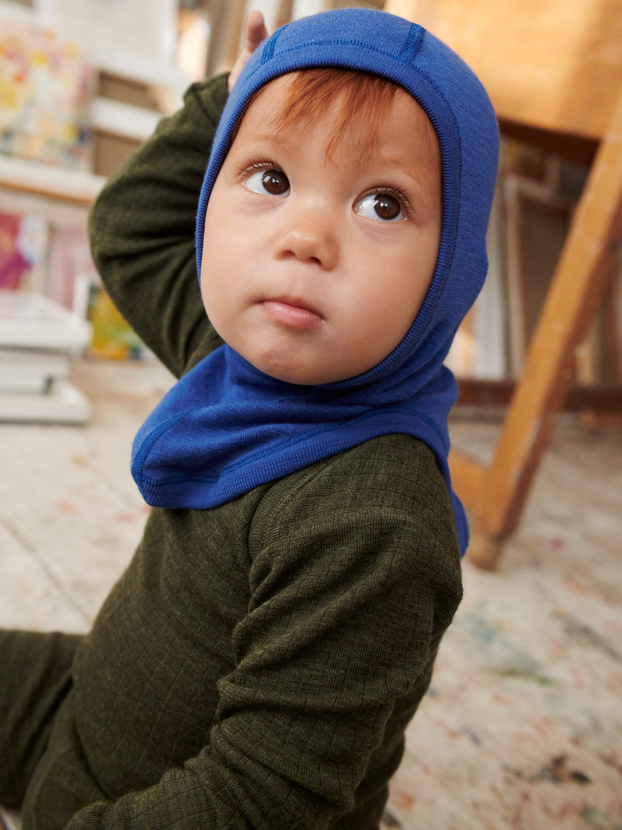 Bivakmuts van merinowol voor kinderen en baby's