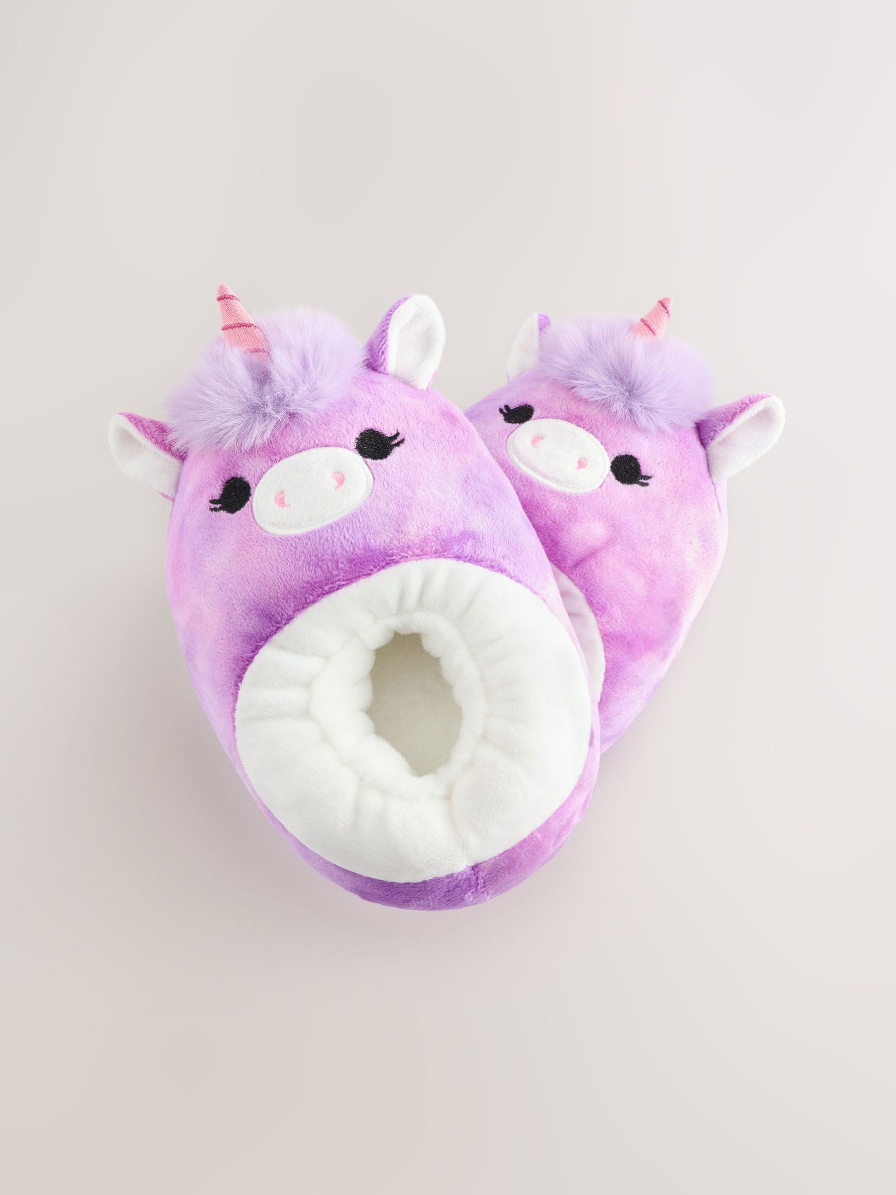 Paars - Squishmallows Pluche Pantoffels