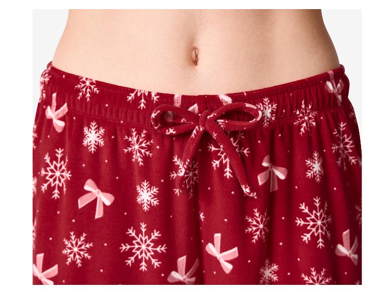 Velours dames kerstpyjama