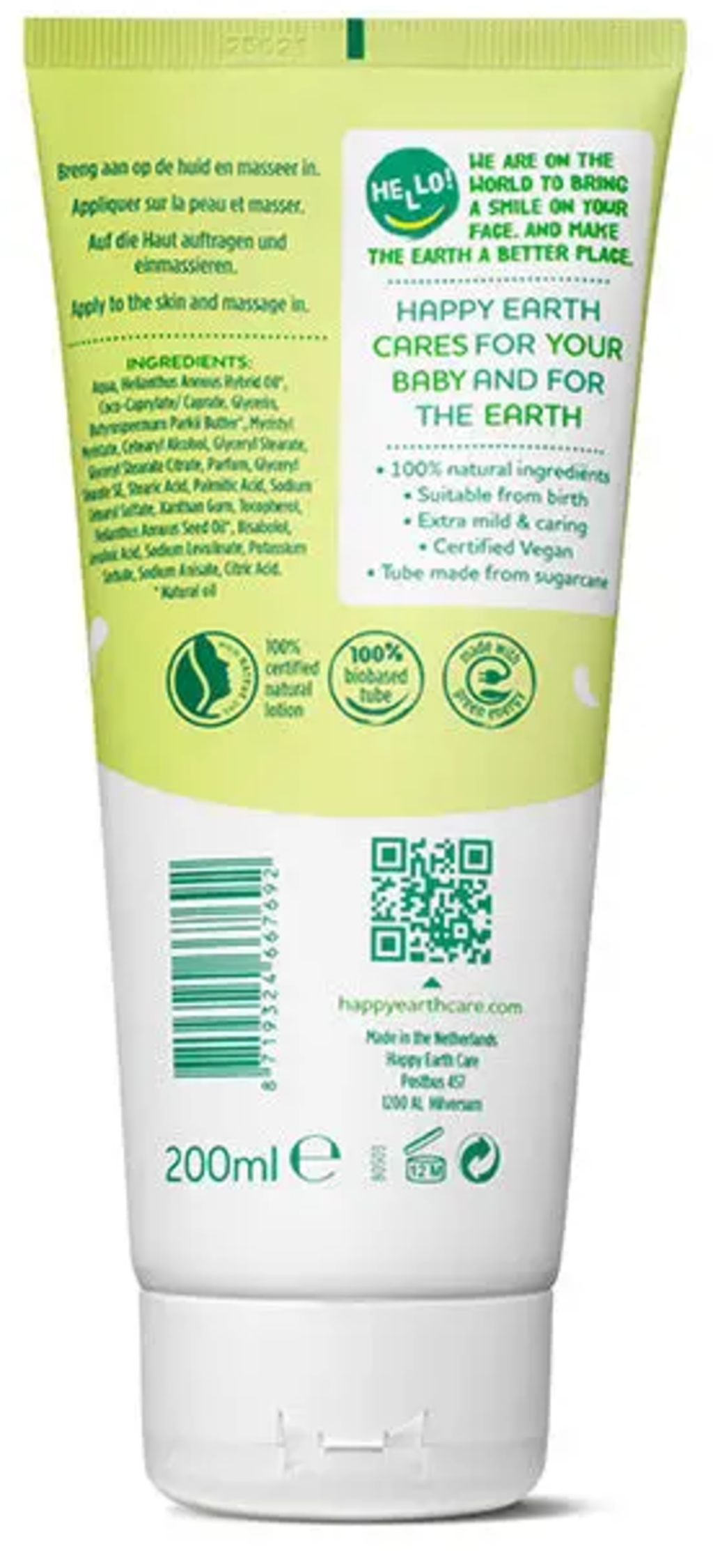 Happy Earth  Baby & Kids Soft Body Lotion, 200 ml