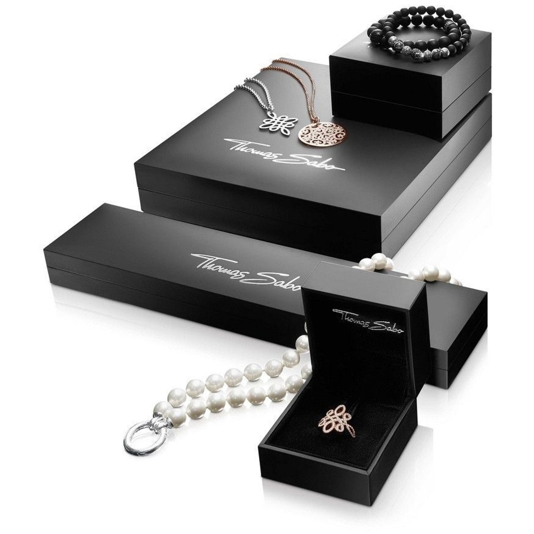 Thomas Sabo Charm Club Ring Stern mit Steinen gold