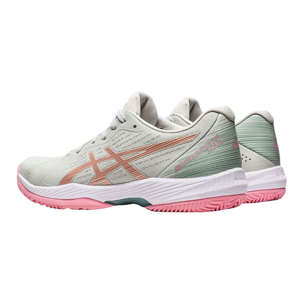Asics SOLUTION SWIFT FF PADEL - Chaussures padel Femme light sage/rose gold