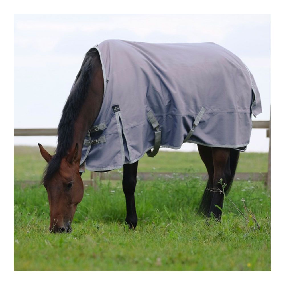 Equitheme TYREX 1200D 0G - Couverture de paddock taupe