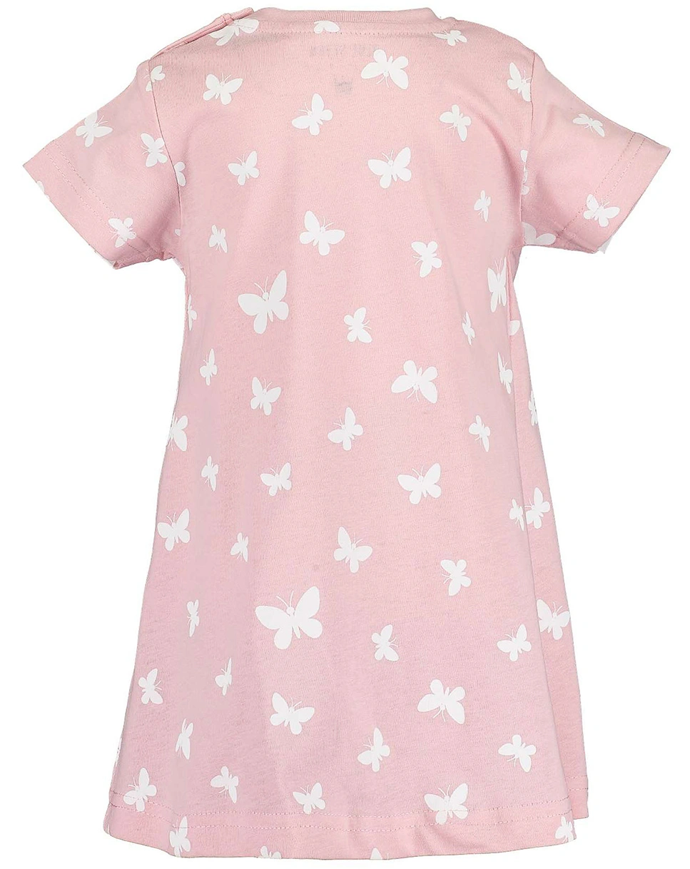 Shirtkleid MINI PAPILLIO in rosa