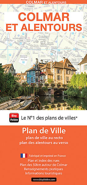 BLAY FOLDEX - PLAN DE COLMAR ET ALENTOURS