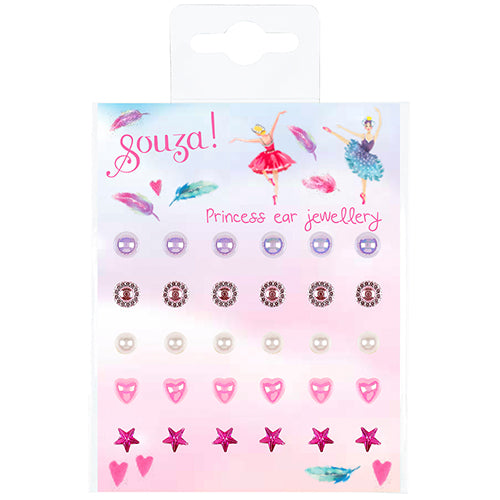 Souza for kids plakoorbellen ballerina - mix