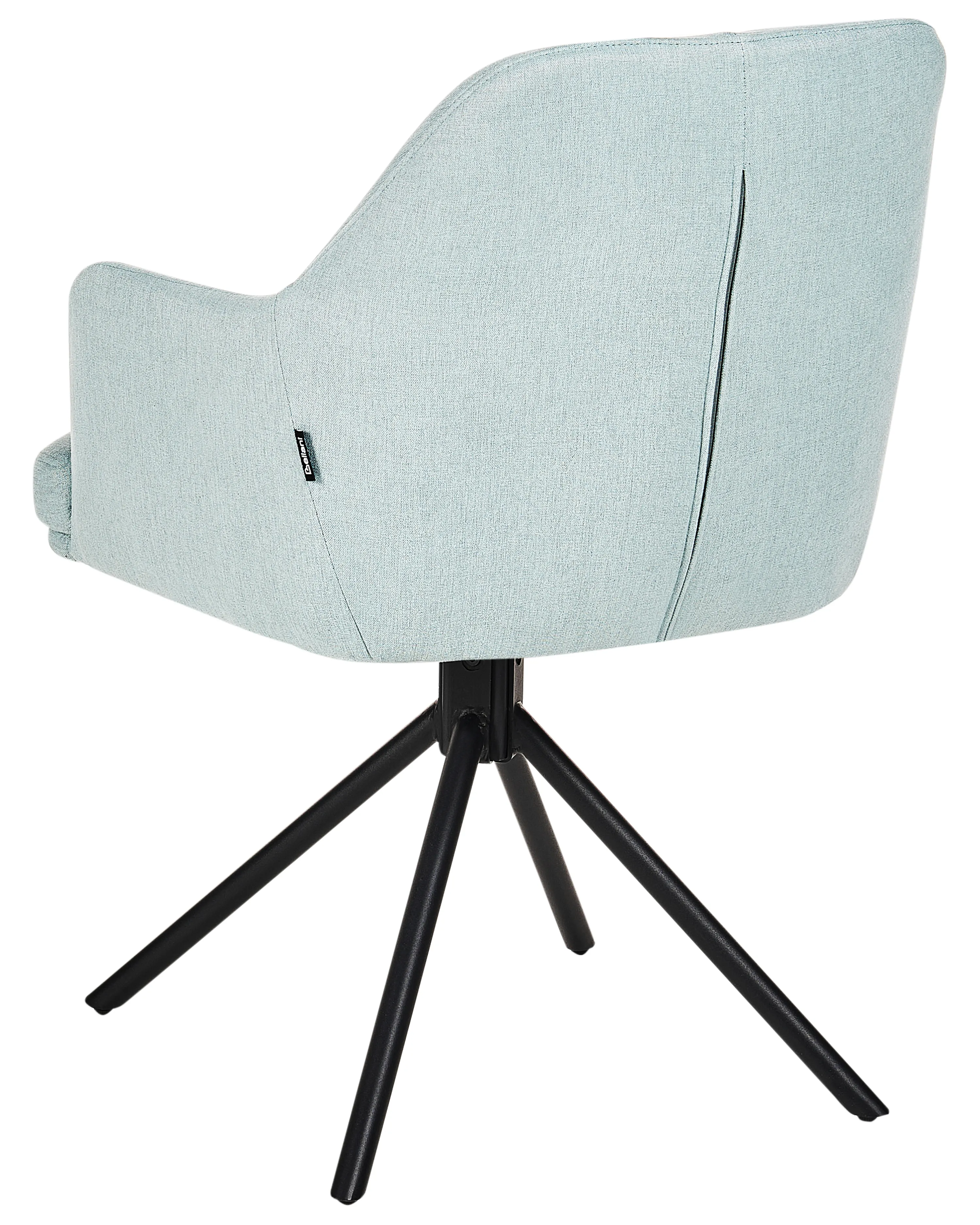 Set van 2 eetkamerstoelen draaibaar MIRA Lichtblauw