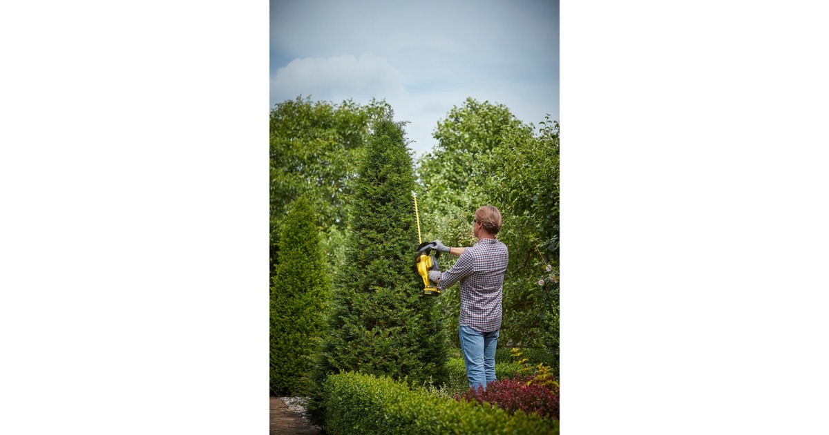 StanleyFATMAX V20 18V Heggenschaar 55 cm  (Geel/zwart, Accu (4.0Ah) en oplader inbegrepen)