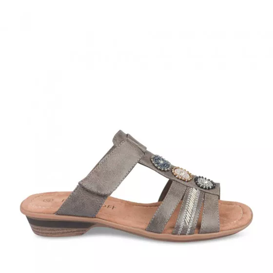 Mules GRIS NEOSOFT FEMME