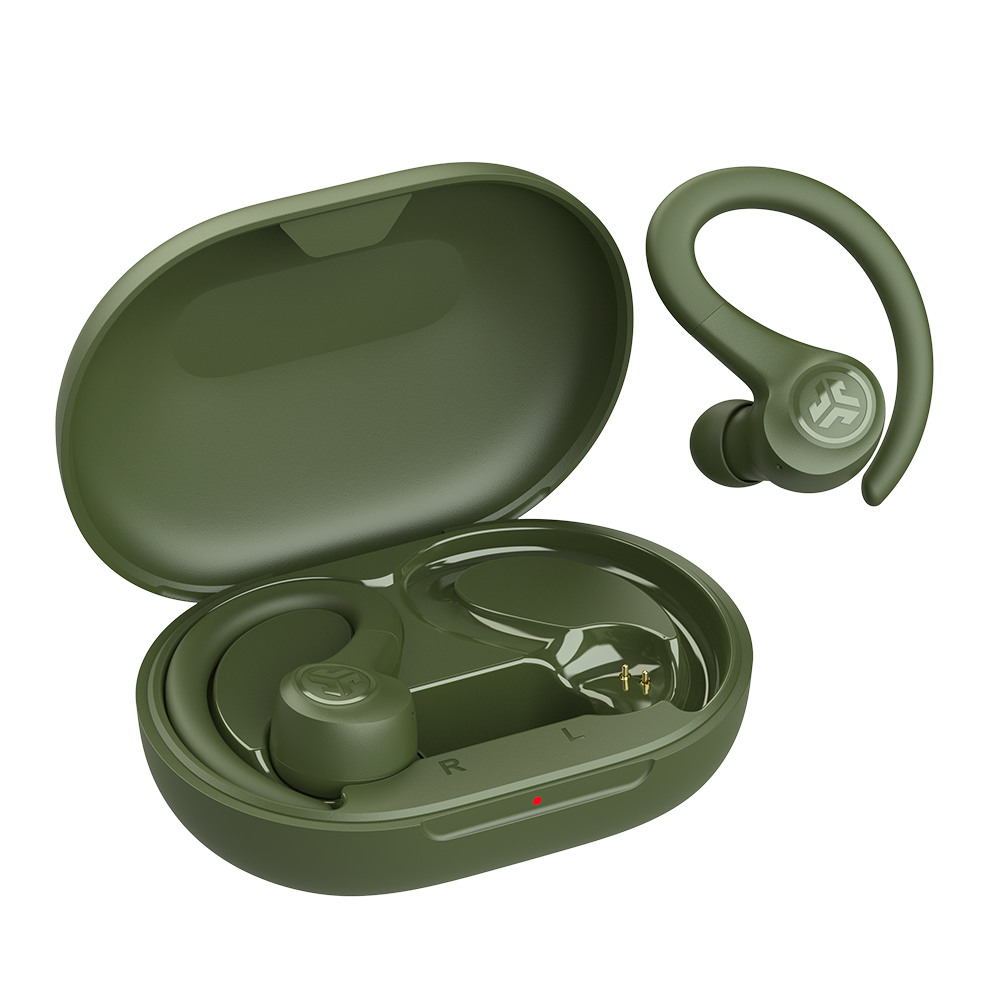 Go Air Sport TWS Bluetooth 5.1 In-Ear Kopfhörer Headset IP55   Ladecase (IEUEBGAIRSPRTRGRN124) - Grün