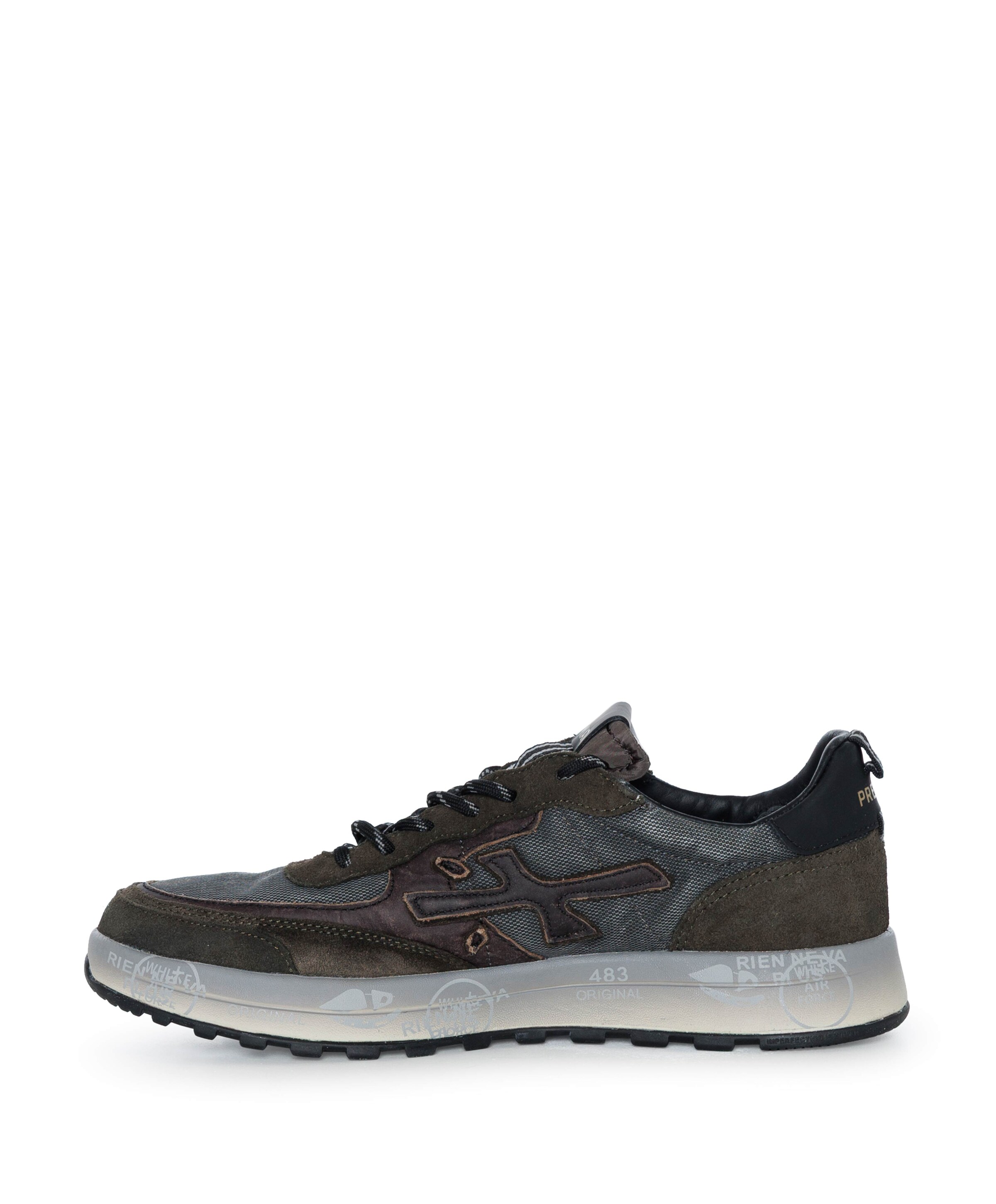 Premiata Nous heren sneakers bruin