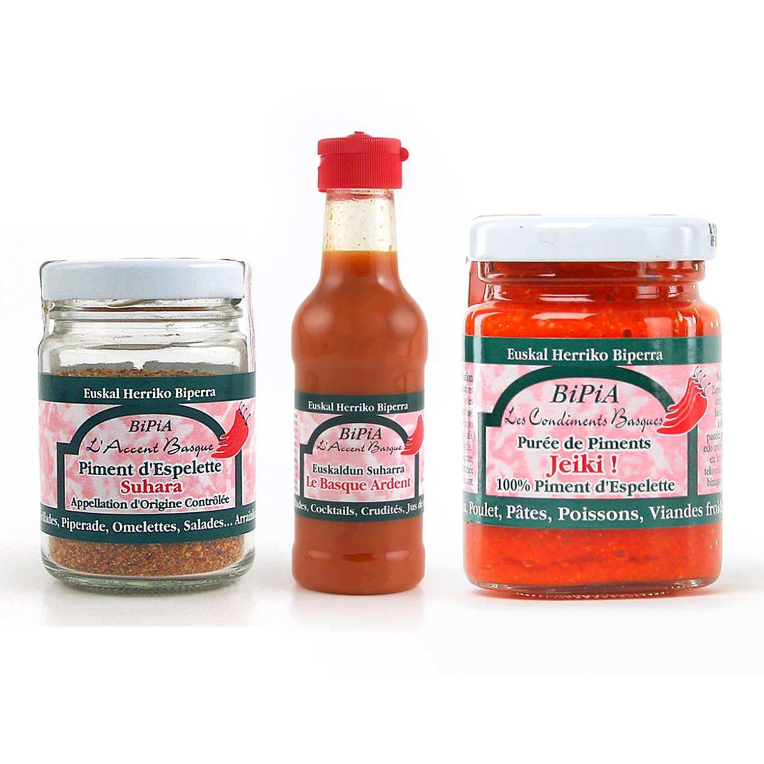 Assortiment autour du piment d’Espelette BiPiA