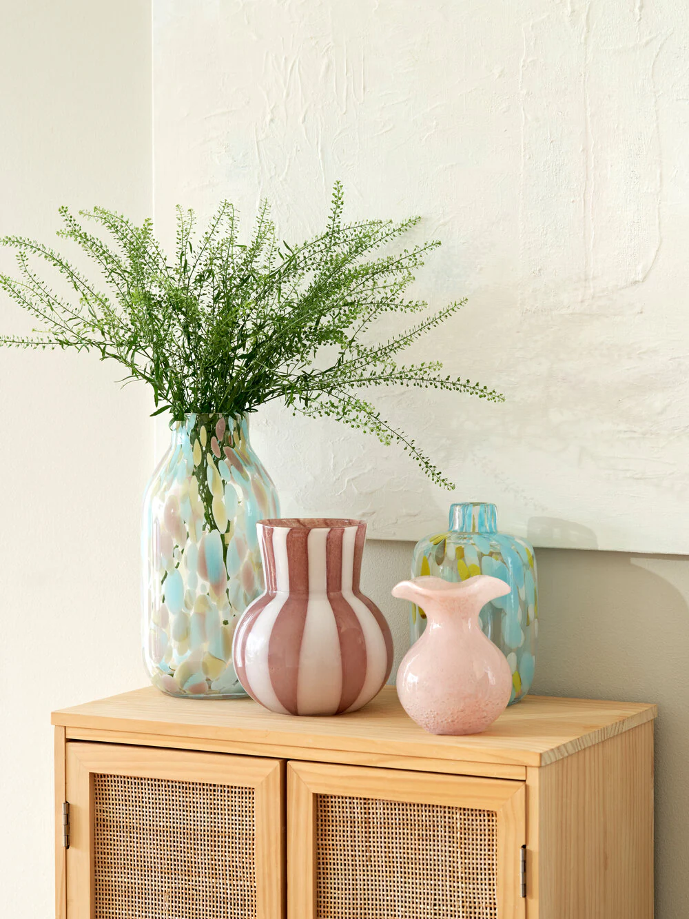 Bahne Interior  Tulip vase, rosa - H16 cm.