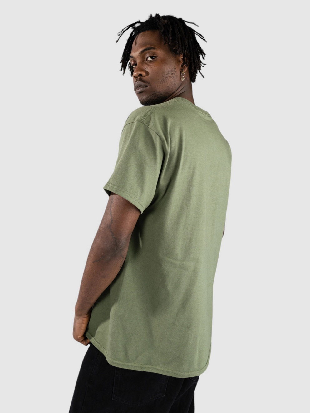 Welcome Diver Printed T-Shirt military