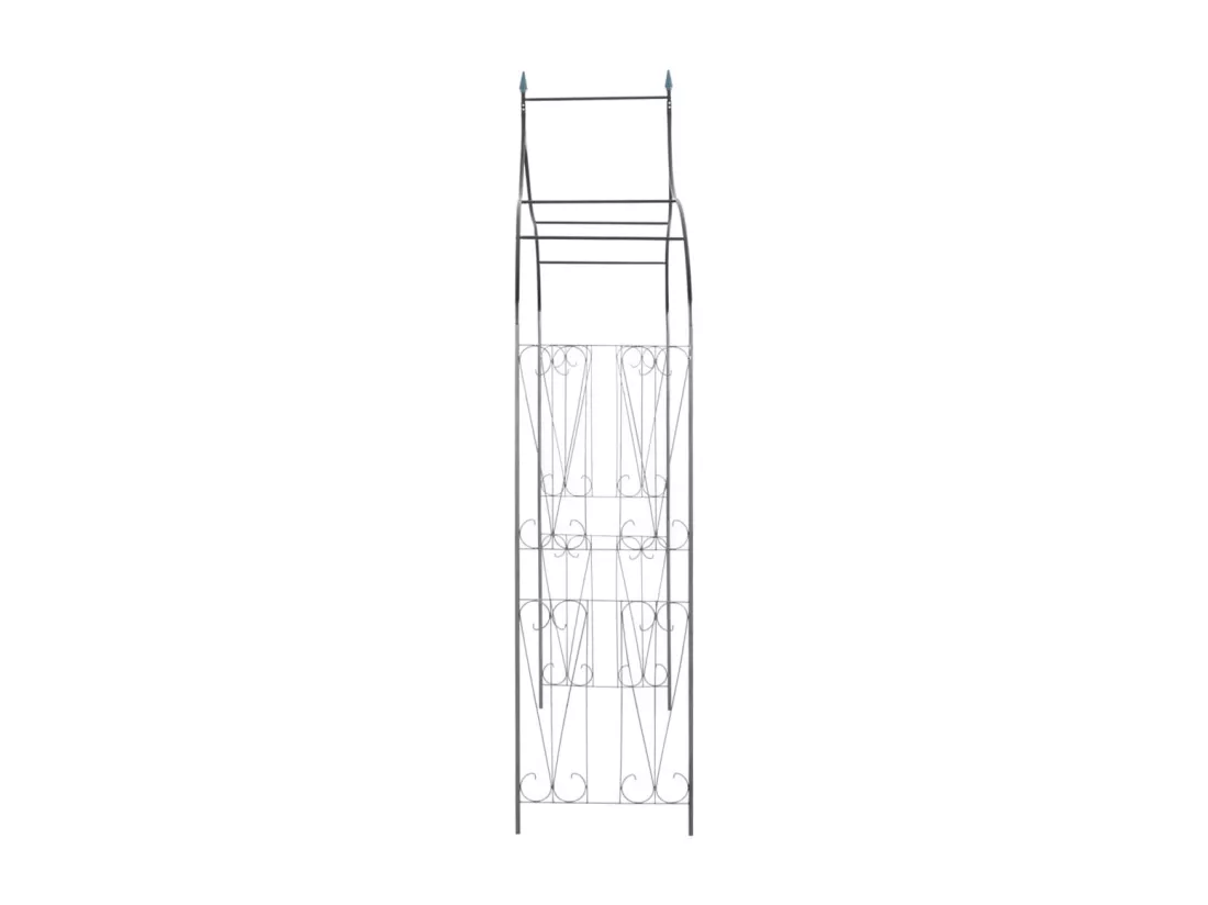 Arche de jardin Design de piquet plantes grimpantes Vert foncé