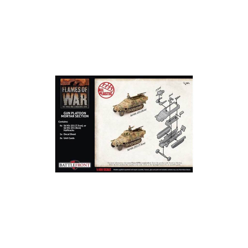 Flames of War - Sd Kfz 251 Platoon
