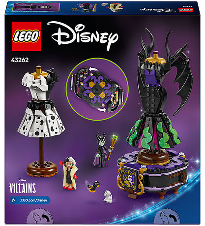 LEGO® Disney - Maleficent und Cruella De Vils Kleider 43262 - 52