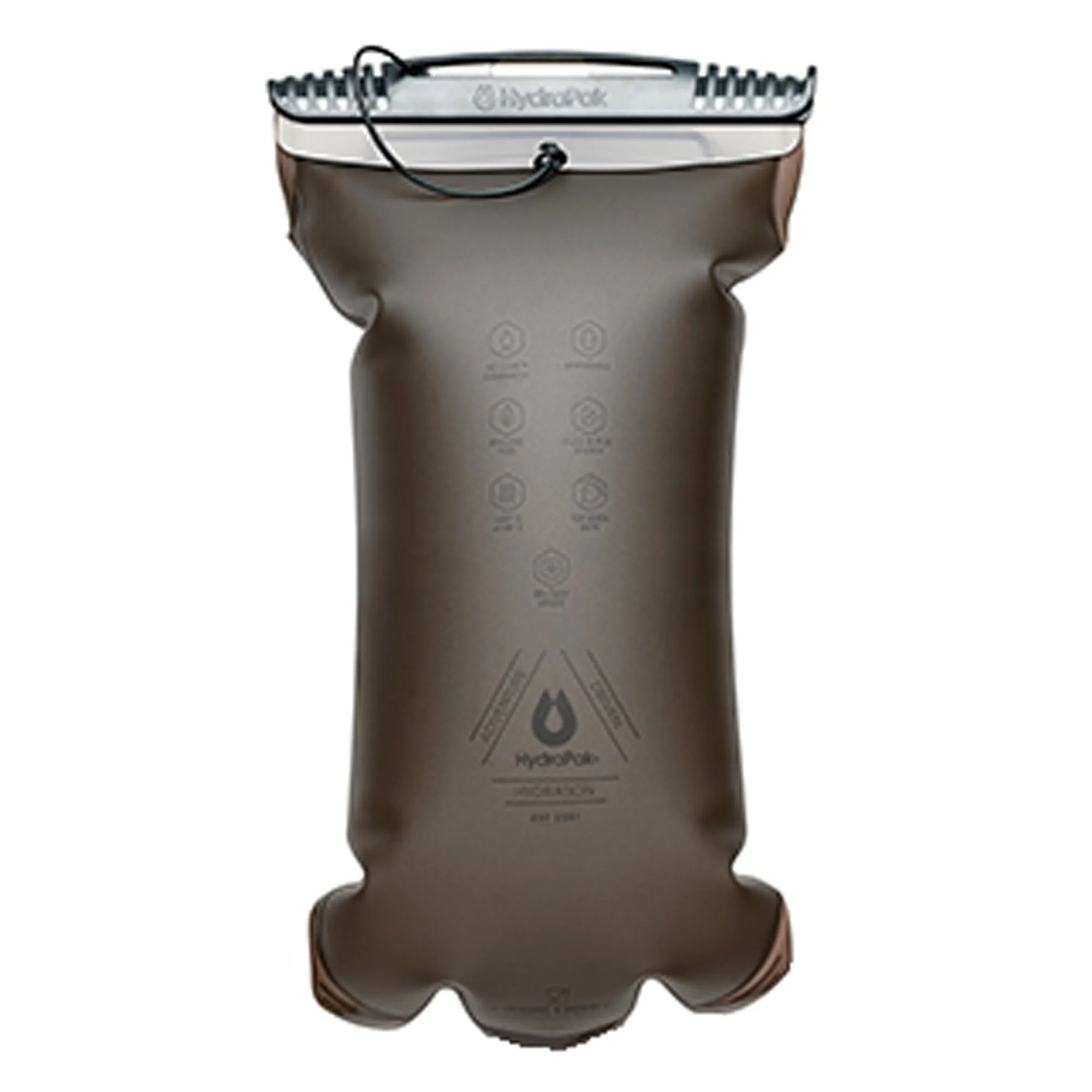 HydraPak -  HydraPak Trinkblase Reservoir Force 2 L mammoth grey