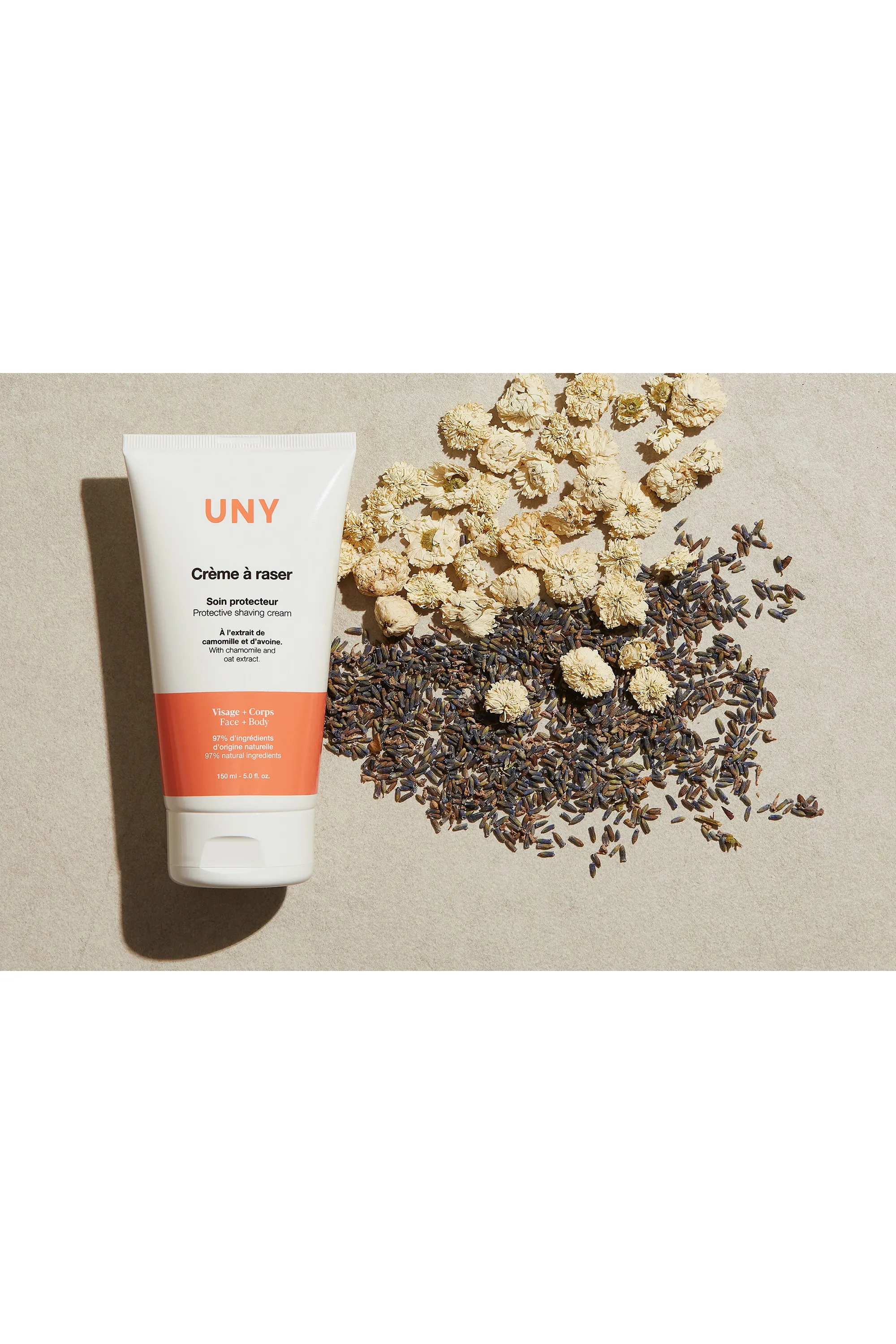 UNY Crème de rasage protectrice-150 ml
