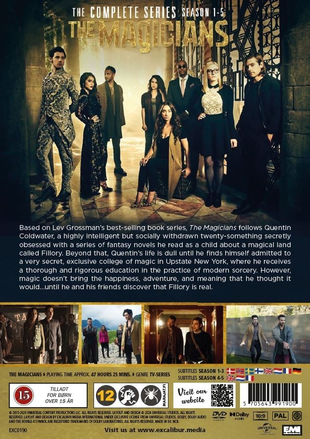 Magicians DVD Complete collection S1 - S5 (*)