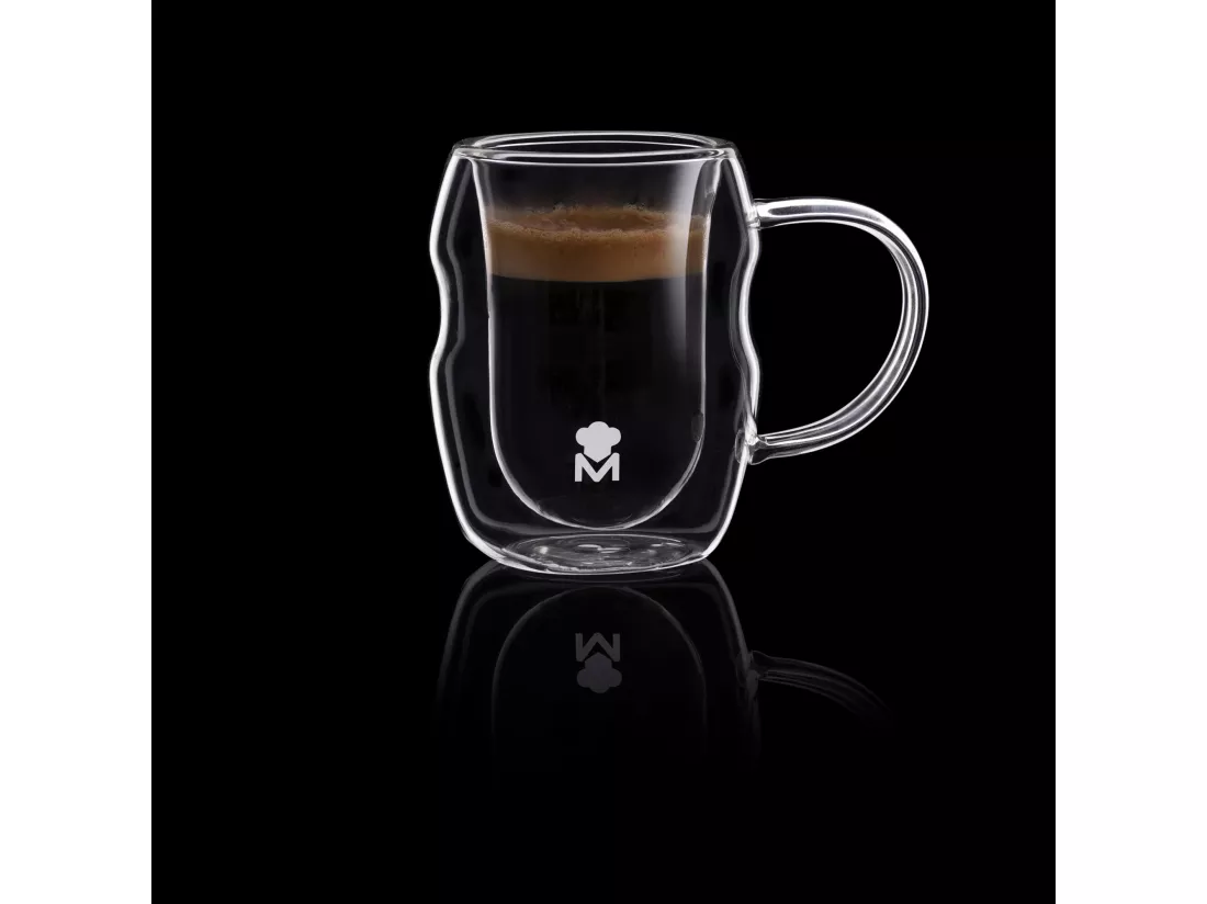 Lot de 4 verres borosilicate double paroi MIXOLOGY 50 ml MasterPRO