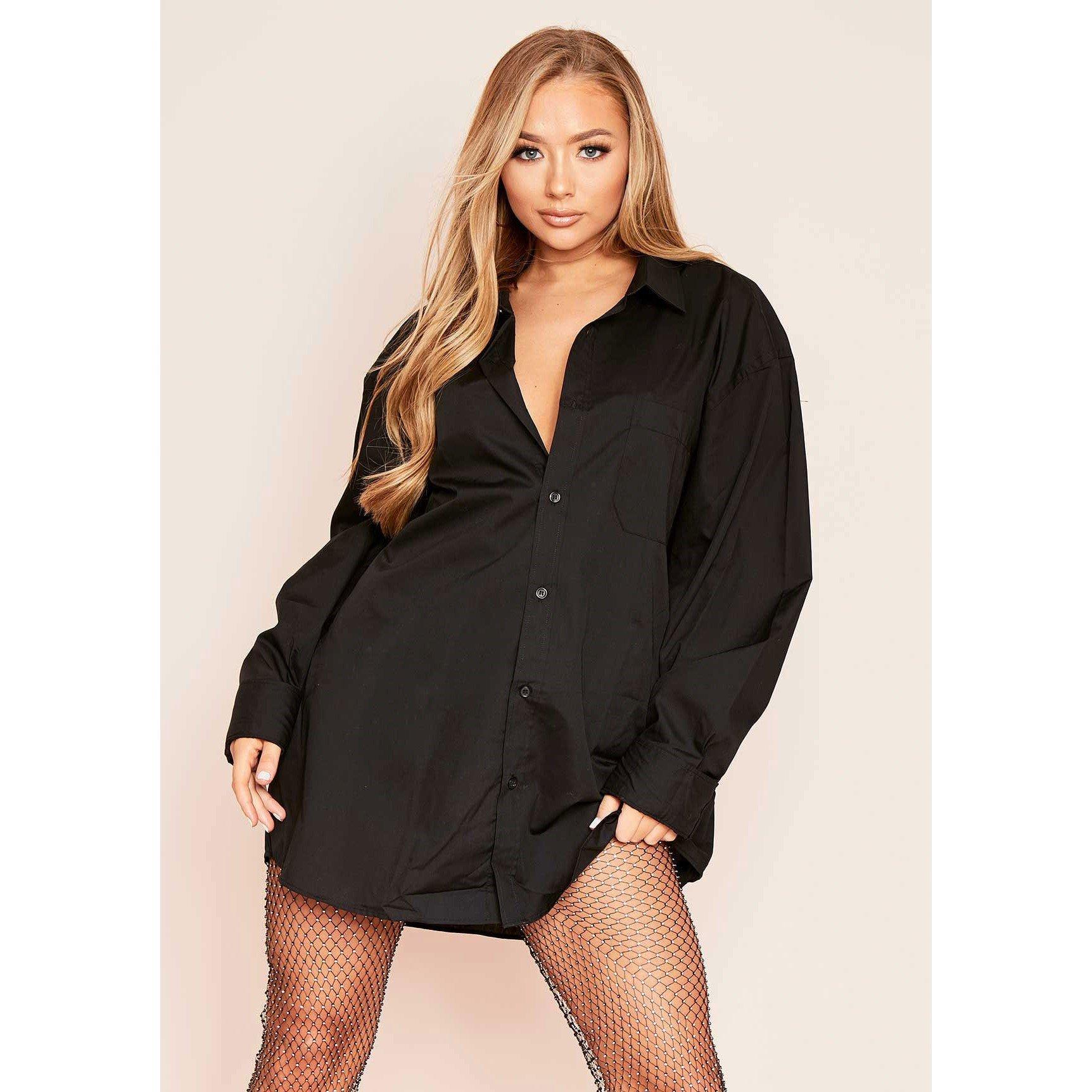 Missy Empire Oversized Shirt Dress
