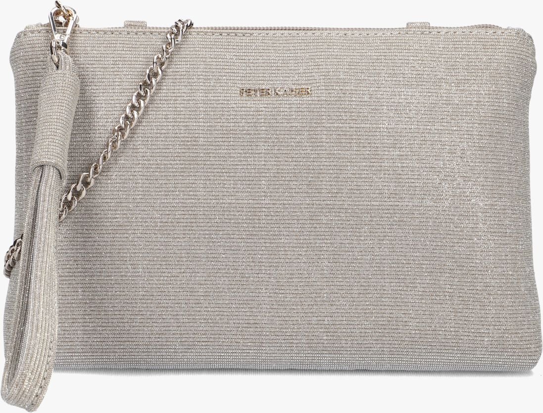 beige peter kaiser clutch 69044