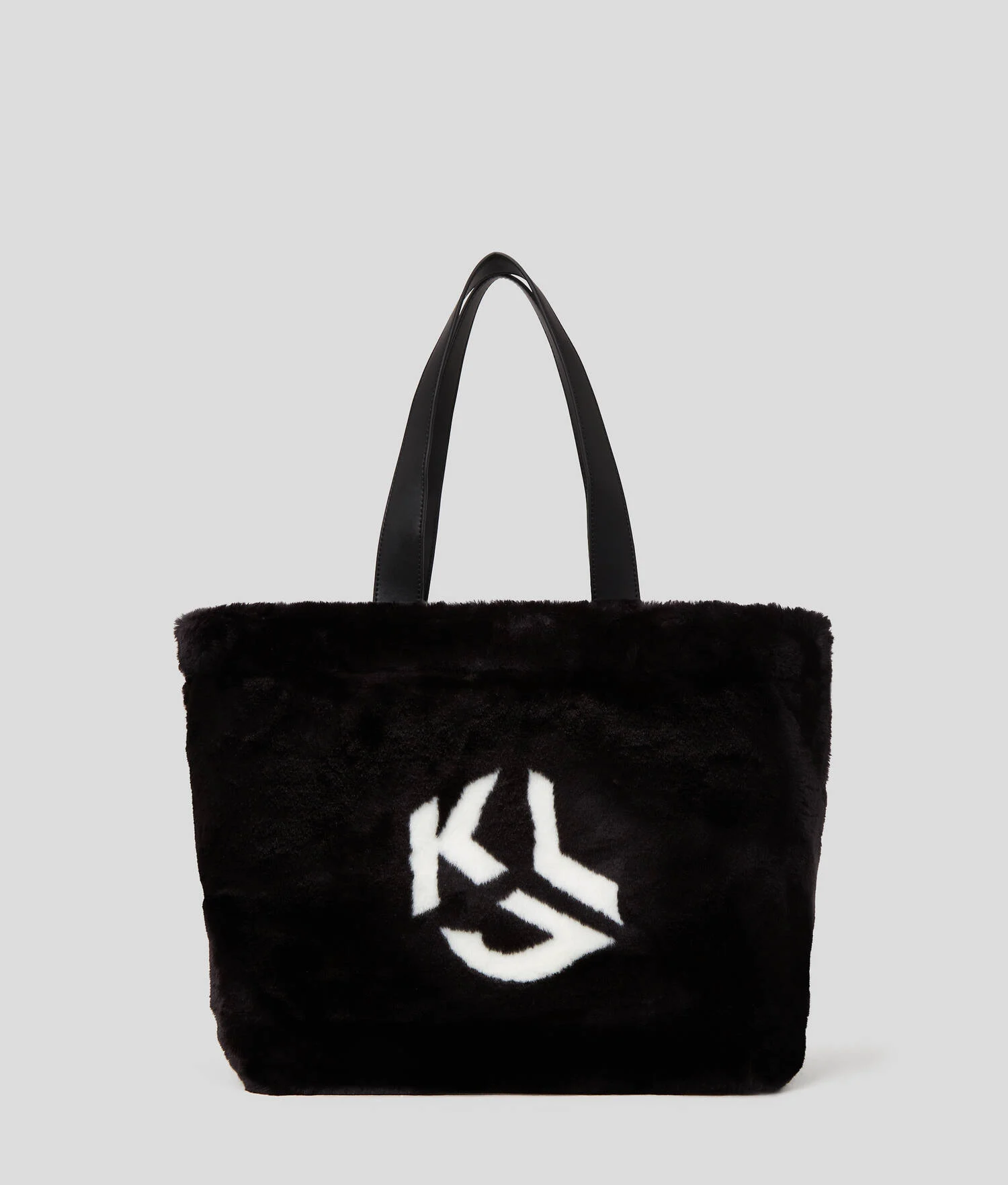 SAC CABAS EN FAUSSE FOURRURE KLJ