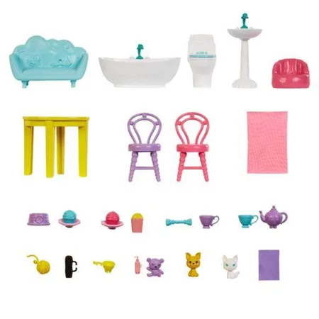 Barbie Chelsea Haus (pink), Set inkl. Zubehör, Puppenhaus