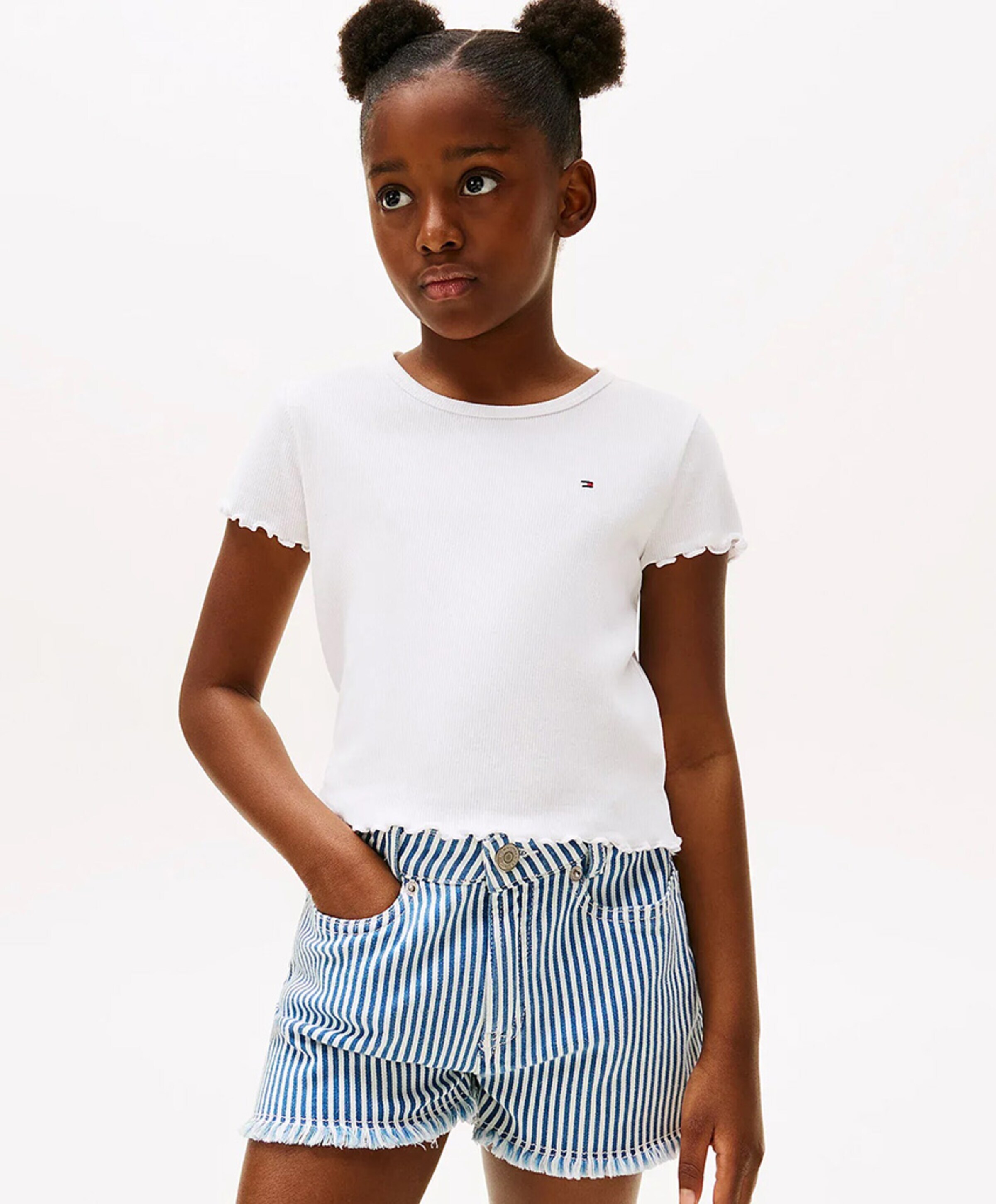Tommy Hilfiger Meisjes T-shirt wit