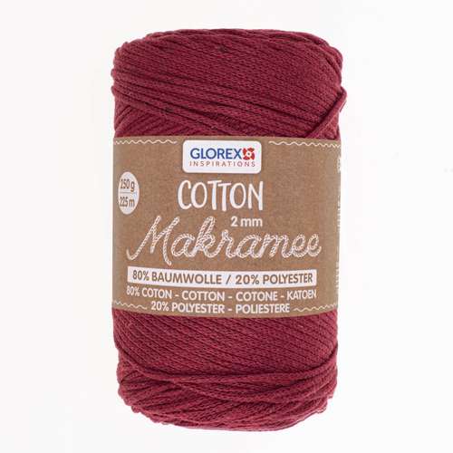 GLOREX COTTON Makramee