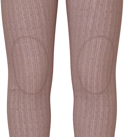 Name It Leggings - Uld - Rib - NmfWossa - Purple Dove
