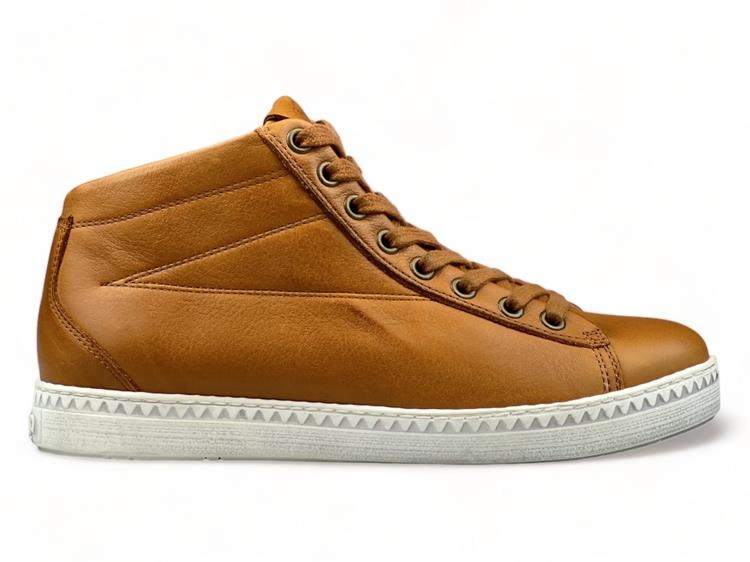 AQA Shoes A8411 velvet cognac