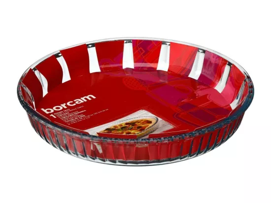 Plat en Verre Rond 