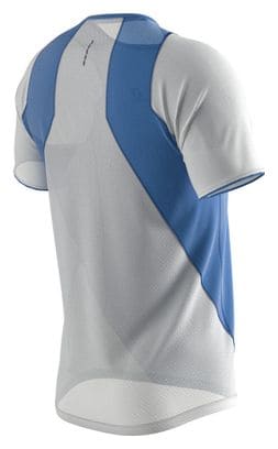 Maillot manches courtes Salomon Sense Aero Bleu Blanc Homme