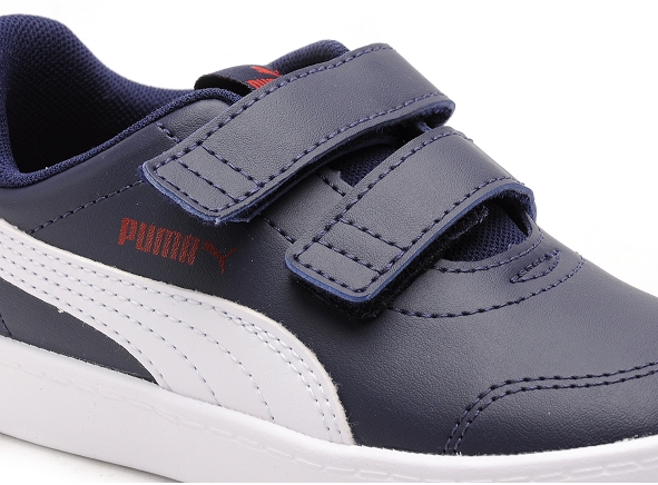 Puma basses enfant inf courtflex v2 bleu