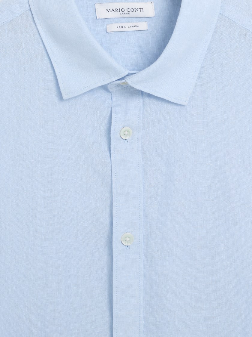 Rimini linskjorte Cashmere Blue