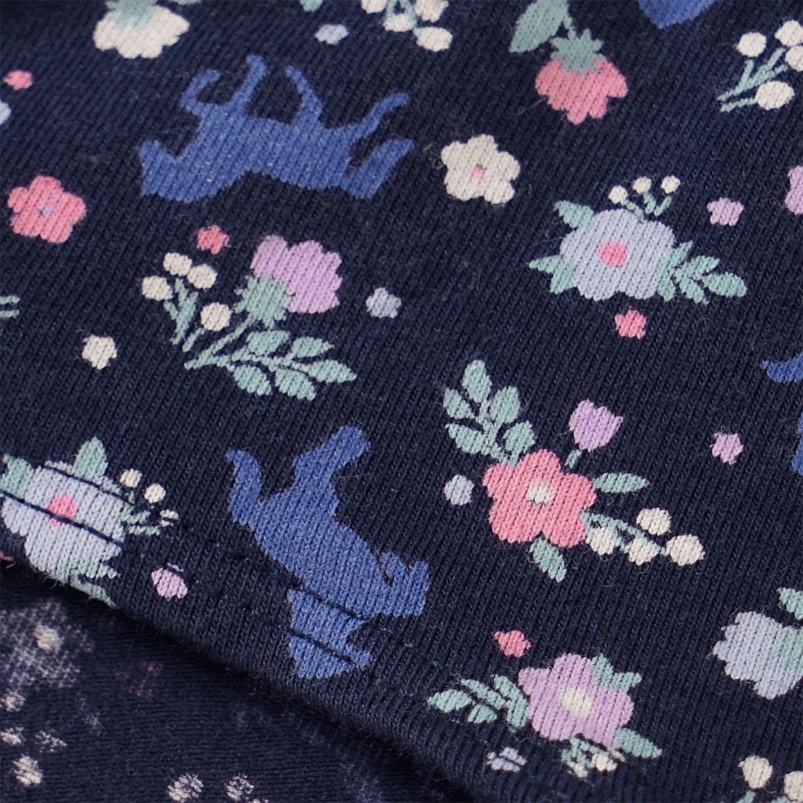 Yigga 5 Mädchen Pantys mit Pferde-Motiven dunkelblau / pink / helllila