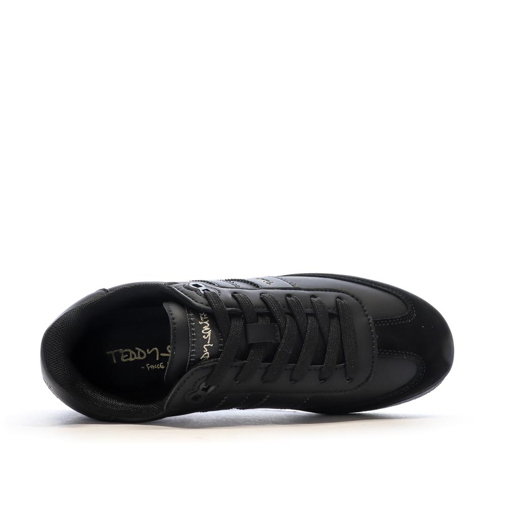 Teddy Smith Baskets Noires Femme Teddy Smith Pu Ladies