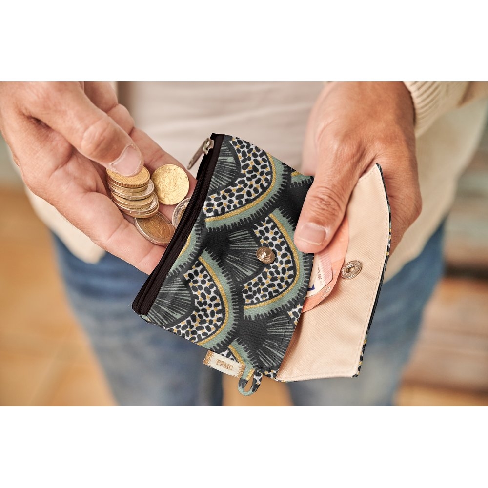 Mini Pochette Porte-Monnaie Forêt De Plumes