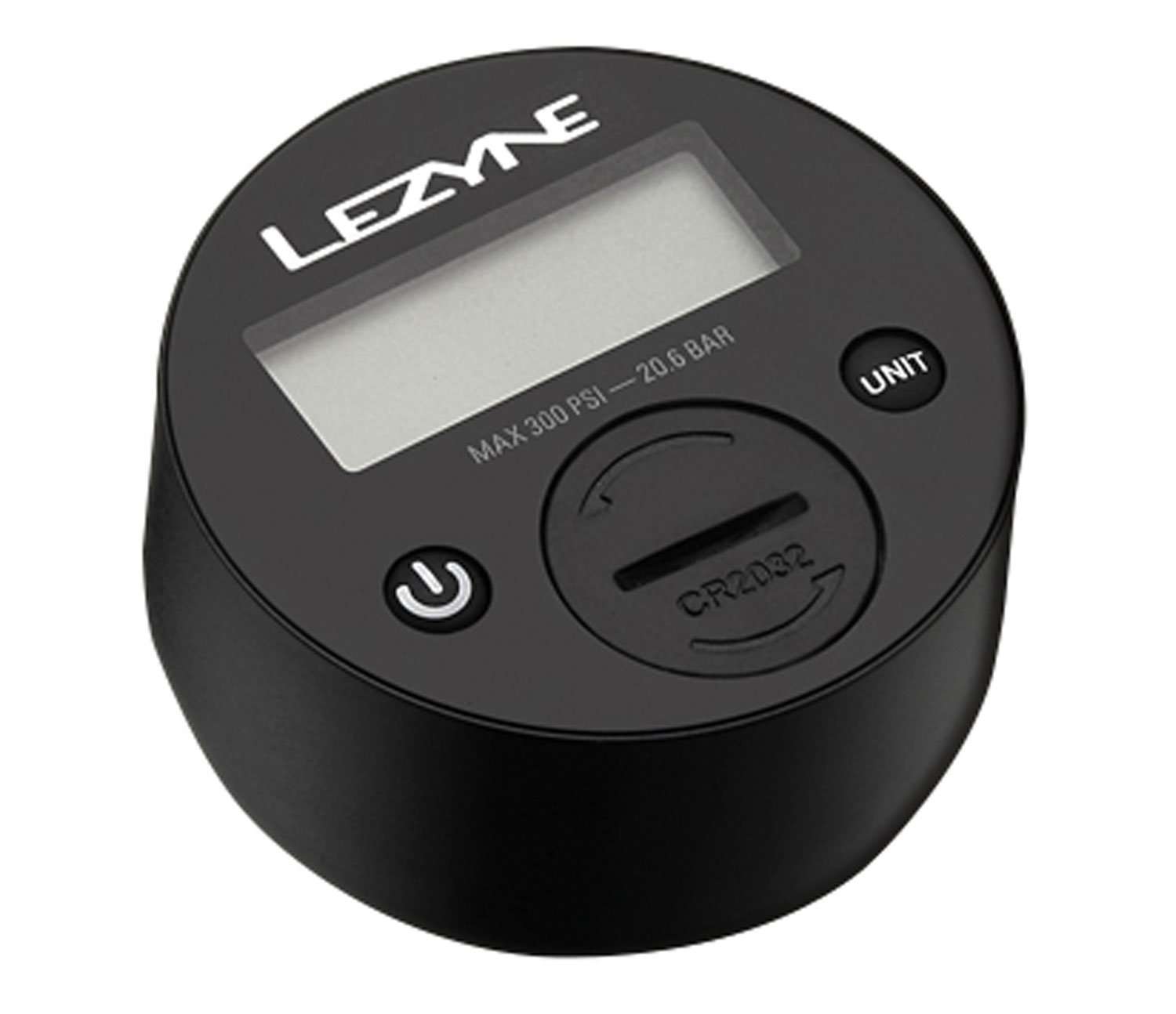 Lezyne Sport Digital Drive Vloerpomp Mat Zwart