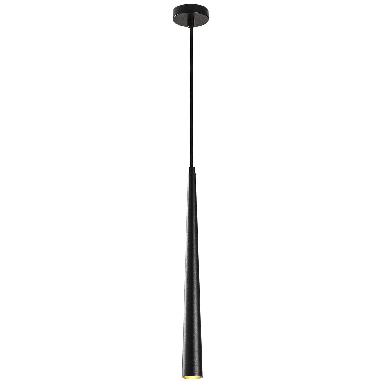 Opviq Suspension Ugur noire - 4x5x137 cm