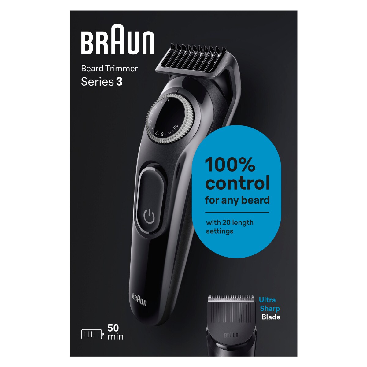 Braun Barttrimmer BT3400