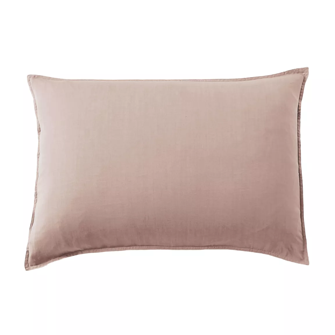 Taie d'oreiller rectangulaire lyocell Tencel™ lavé (50 x 80 cm) Olivia Rose blush