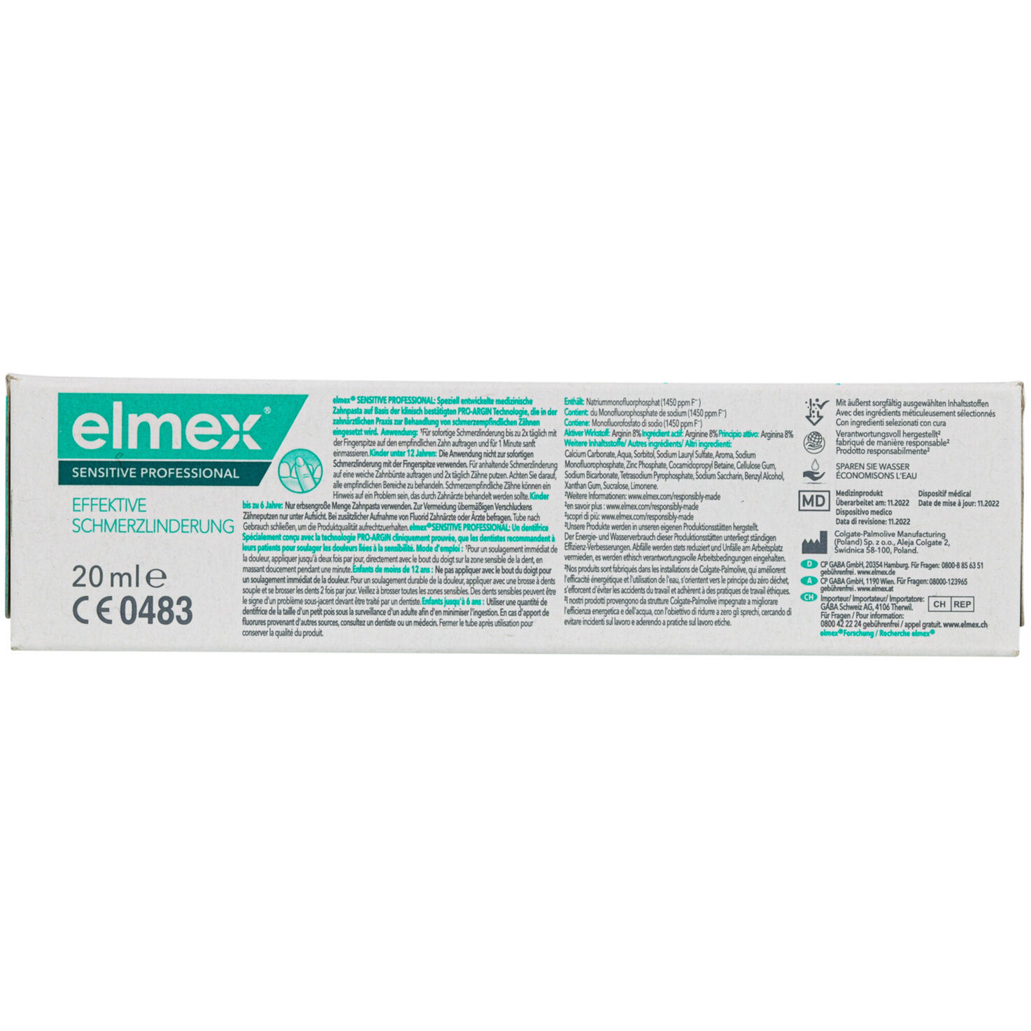 Elmex Sensitive Professional Zahnpasta Mini
